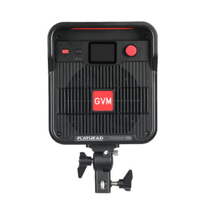 GVM FA200C AIO RGB LED Video Light – Portable Flathead Panel Light for Content Creators, Studio and Video Production - GVM