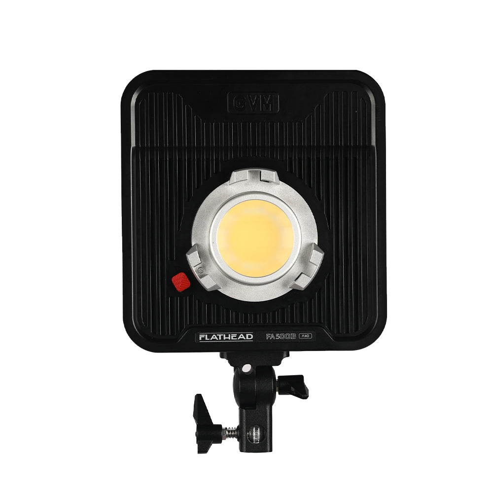 GVM FA500B AIO 500W Simple Setup Flathead LED Light for Content Creators - GVM