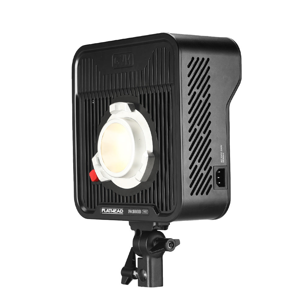 GVM FA500B AIO 500W Simple Setup Flathead LED Light for Content Creators - GVM