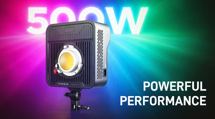 Powerful 500W Output