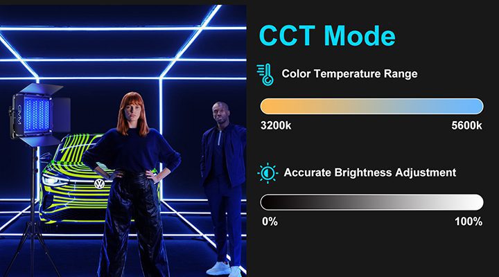 Bi-Color Precision: 3200K-5600K