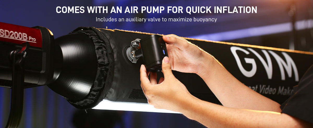 Effortless Inflation: Integrated Air Pump