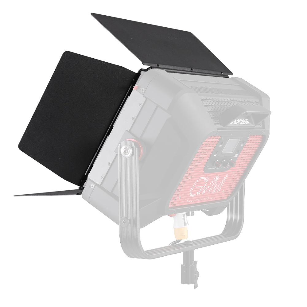 Gvm 4 way barndoors for yu300r led lights panel - GVM