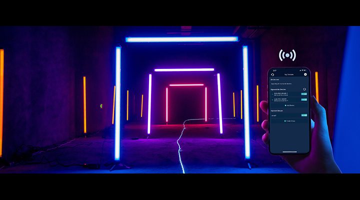 Seamless Control: APP & DMX