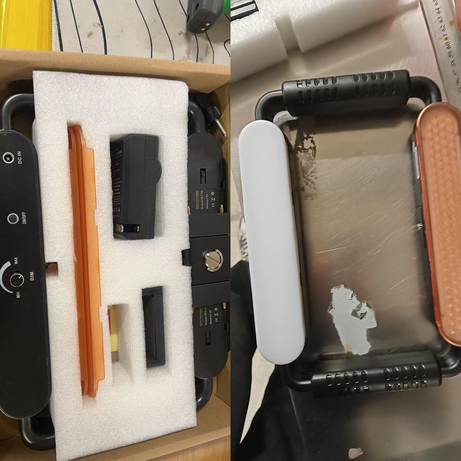 GVM TL-10S Smartphone Video Camera Rig Light with Bluetooth Control（Open Box） - GVM