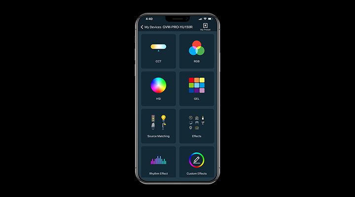 6 Advanced Lighting Modes