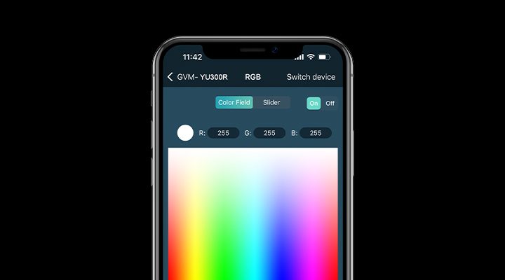 Intuitive Smartphone APP Control