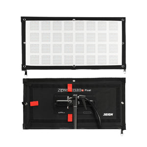 GVM RZ120C Zip Tile LED Light Mat – Portable Modular LED Panel for Film Production, Studio Setup and Content Creation Lighting - GVM