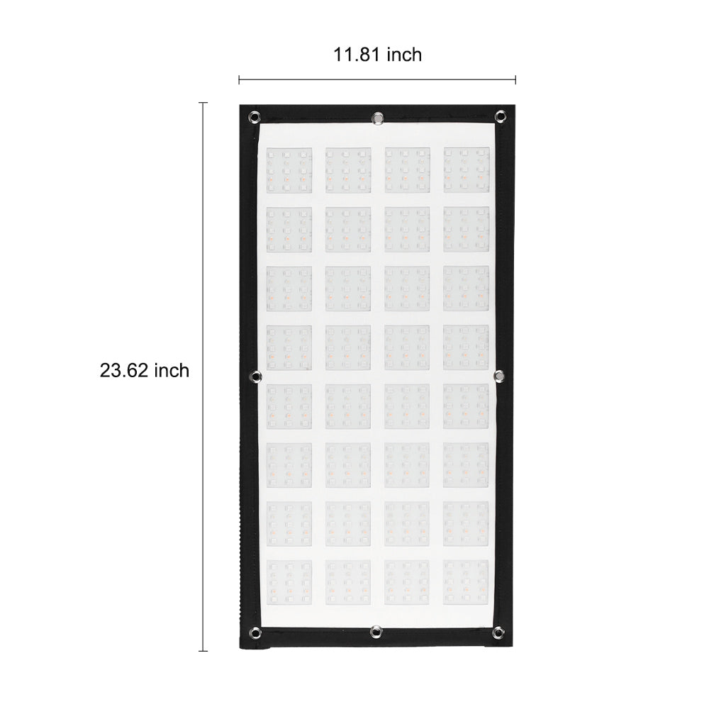 GVM RZ120C Zip Tile LED Light Mat – Portable Modular LED Panel for Film Production, Studio Setup and Content Creation Lighting - GVM