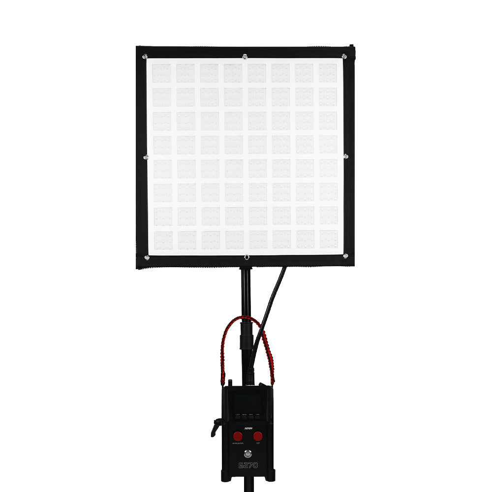 GVM RZ240C Zip Tile LED Light Mat – Portable Modular LED Panel for Film Production, Studio Setup and Content Creation Lighting - GVM
