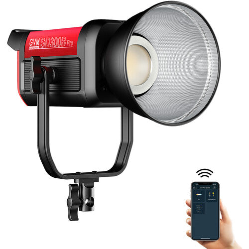 GVM PRO-SD300B 300W Bi-Color Monolight V-mount Mesh Bluetooth(Buy 1 Get 1 Free)(add 2 items to cart) - GVM