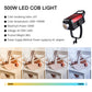 GVM SD500C AIO 500W RGB LED Video Light for Filmmaking & Studio, App & DMX Control, High CRI, Adjustable Color Temperature - GVM