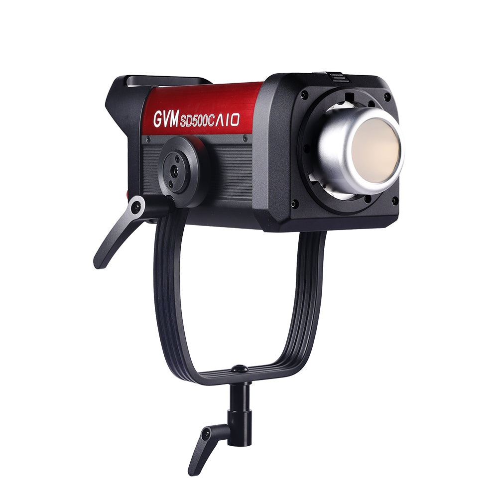 GVM SD500C AIO 500W RGB LED Video Light for Filmmaking & Studio, App & DMX Control, High CRI, Adjustable Color Temperature - GVM