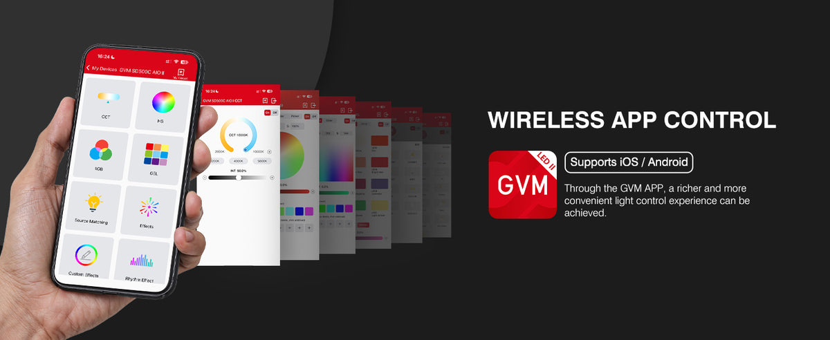 GVM App Wireless Control Ecosystem