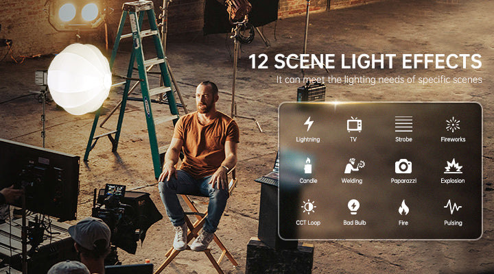 12 Scene Lighting Effects