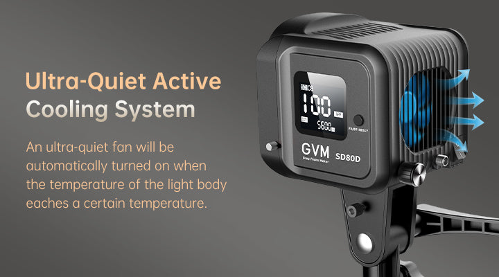 Ultra-Quiet Active Cooling System