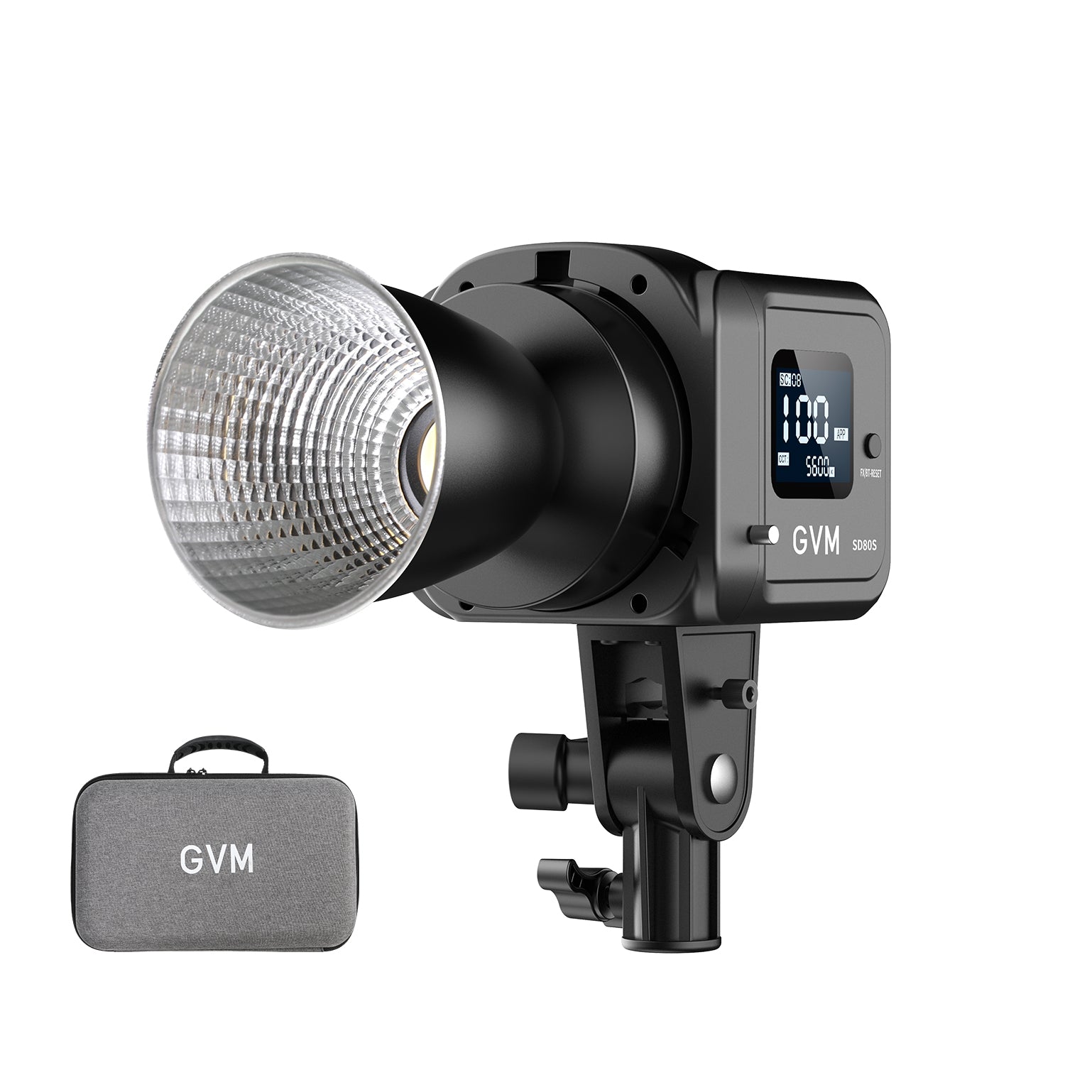 GVM SD80S 80w Spotlight Daylight Can use Battery(Buy 1 Get 1 Free)