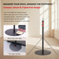 GVM YB2L200 Round Base Light Stand 2-Pack — 79.9" Weighted Floor Stand