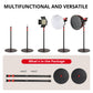 GVM YB2L200 Round Base Light Stand 2-Pack — 79.9" Weighted Floor Stand