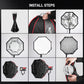 GVM YR65K2R 65cm (25.6") Quick-Release Octagonal Softbox with Honeycomb Grid & Diffusers