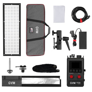 Zip Tile Z200B 200W Bicolor led light mat modular portable, support USB-C firmware upgrade light（Buy 1 Get One Free） - GVM