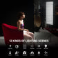 Zip Tile Z200B 200W Bicolor led light mat modular portable, support USB-C firmware upgrade light（Buy 1 Get One Free） - GVM