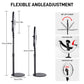 Anneau lumineux LED pliable GVM ZD-36C avec support de téléphone magnétique, lampe de bureau rechargeable pour TikTok, streaming et maquillage