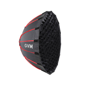 GVM ZYG60SPR 24" boîte à lumière parabolique à installation rapide avec grille nid d'abeille