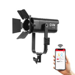 GVM 100W Compact & Lightweight， Bi - color,5 - 50° Zoom，Mini - DMX，Studio - Mode light - JIAN CHENG TECHNOLOGY INC.