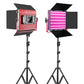 GVM - 1200D 50W Bi - Color+50W RGB 2lamp - Video Light With Softbox - GVM