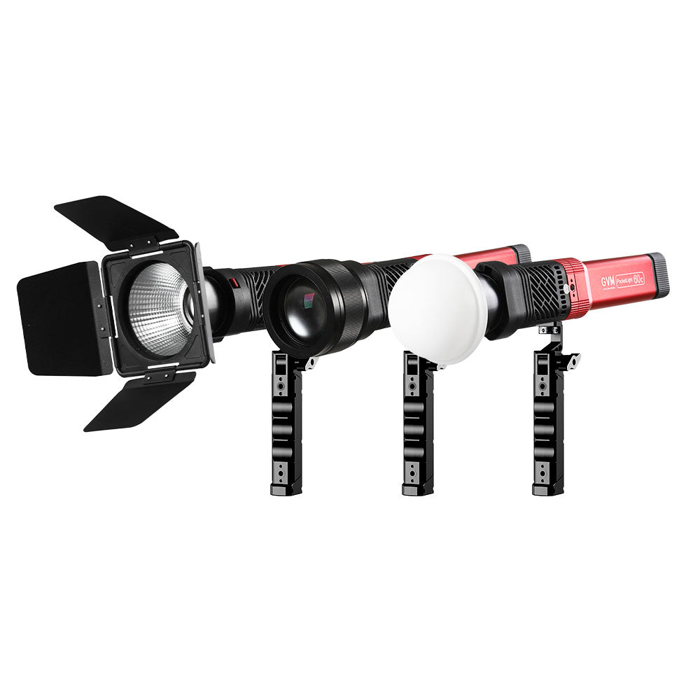GVM-PD60C Built-in Battery Model 60W Flashlight (RGB)
