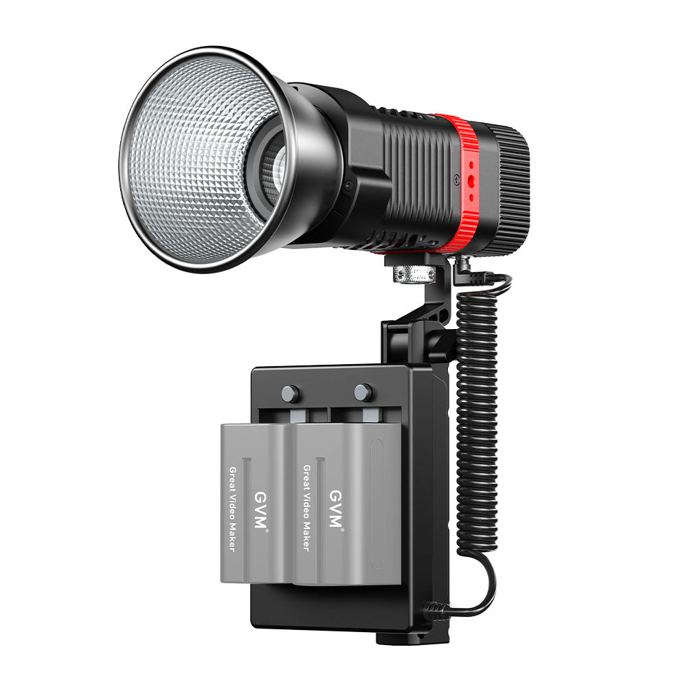 externe fahrradbeleuchtung GVM-PL60B Waterproof External Model 60W Flashlight Light (Bi-Color Temperature) PL60B(Without Battery)