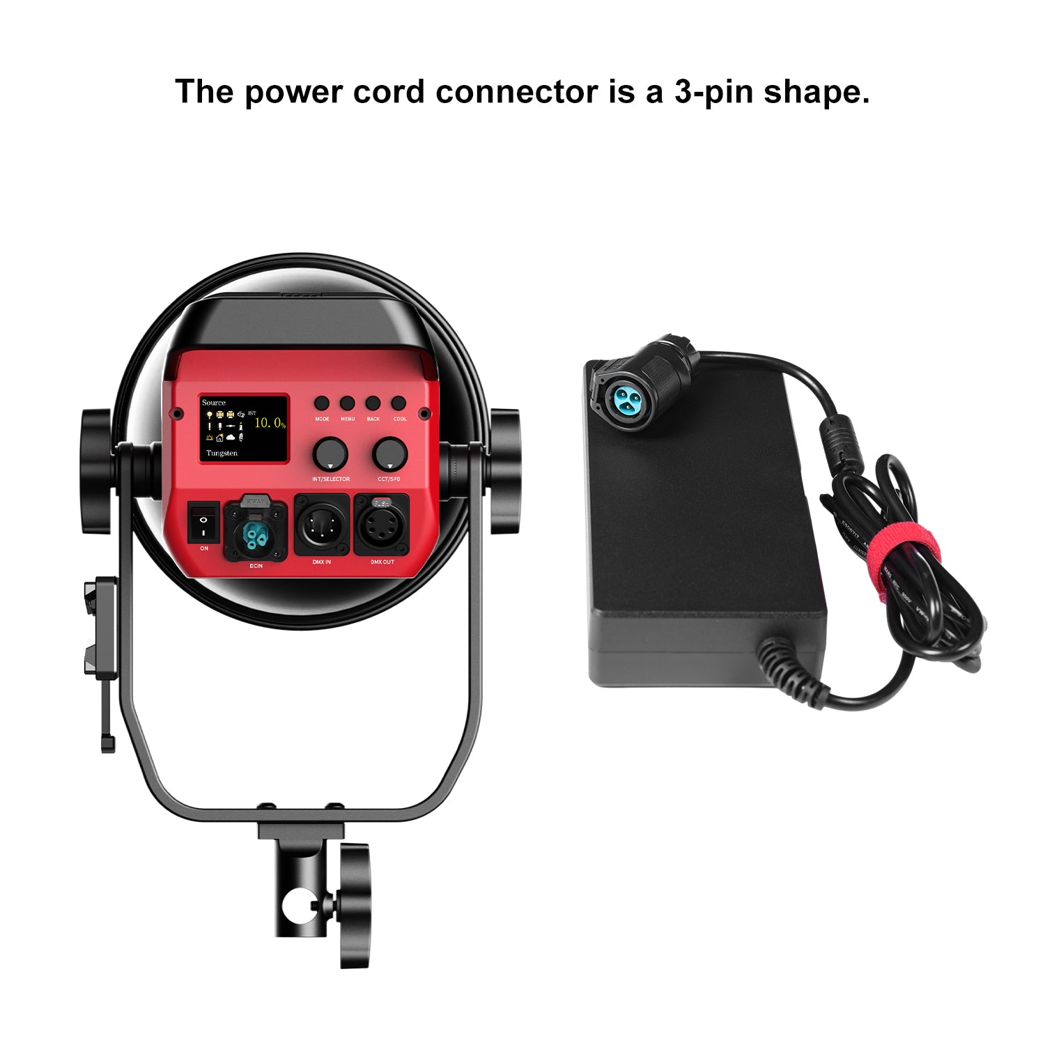 GVM PRO SD300C 300W High Power RGB&Bi-Color Monolight