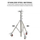 GVM DX8780 Rolling Light Stand with Casters