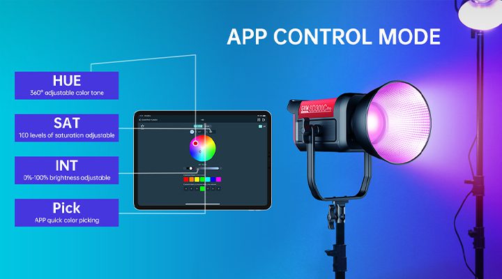 Mobile App & Wireless Control