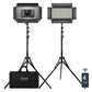 GVM-1500D 75W Powerful Bi-color and RGB Video Panel Light - GVMLED