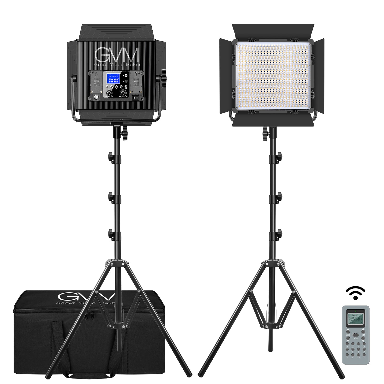 GVM-896S 50W High Beam High Brightness Bi-Color LED VIdeo Soft Light - GVMLED