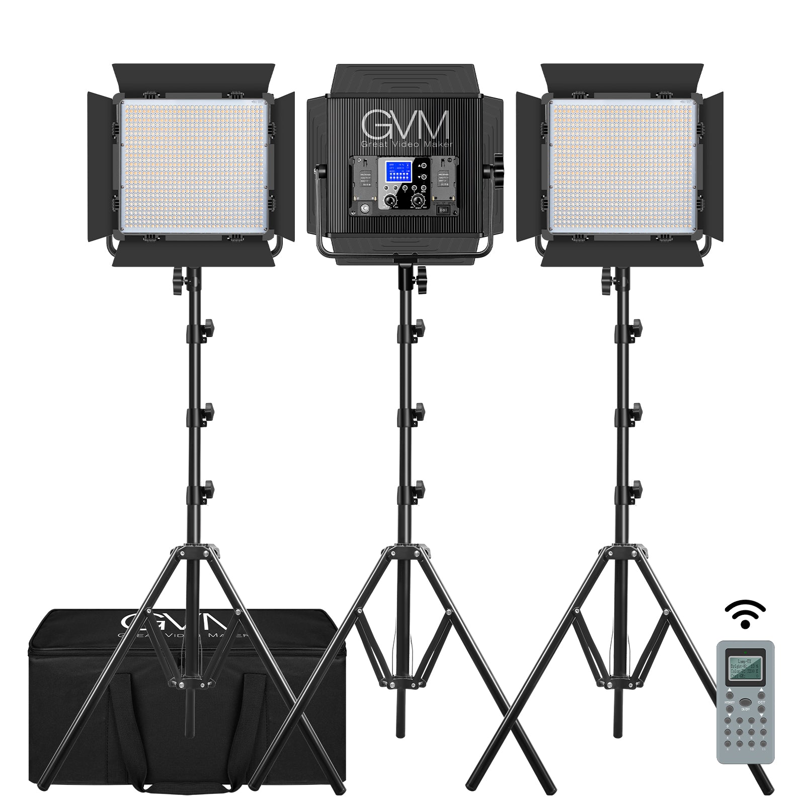 GVM-896S 50W High Beam High Brightness Bi-Color LED VIdeo Soft Light - GVMLED