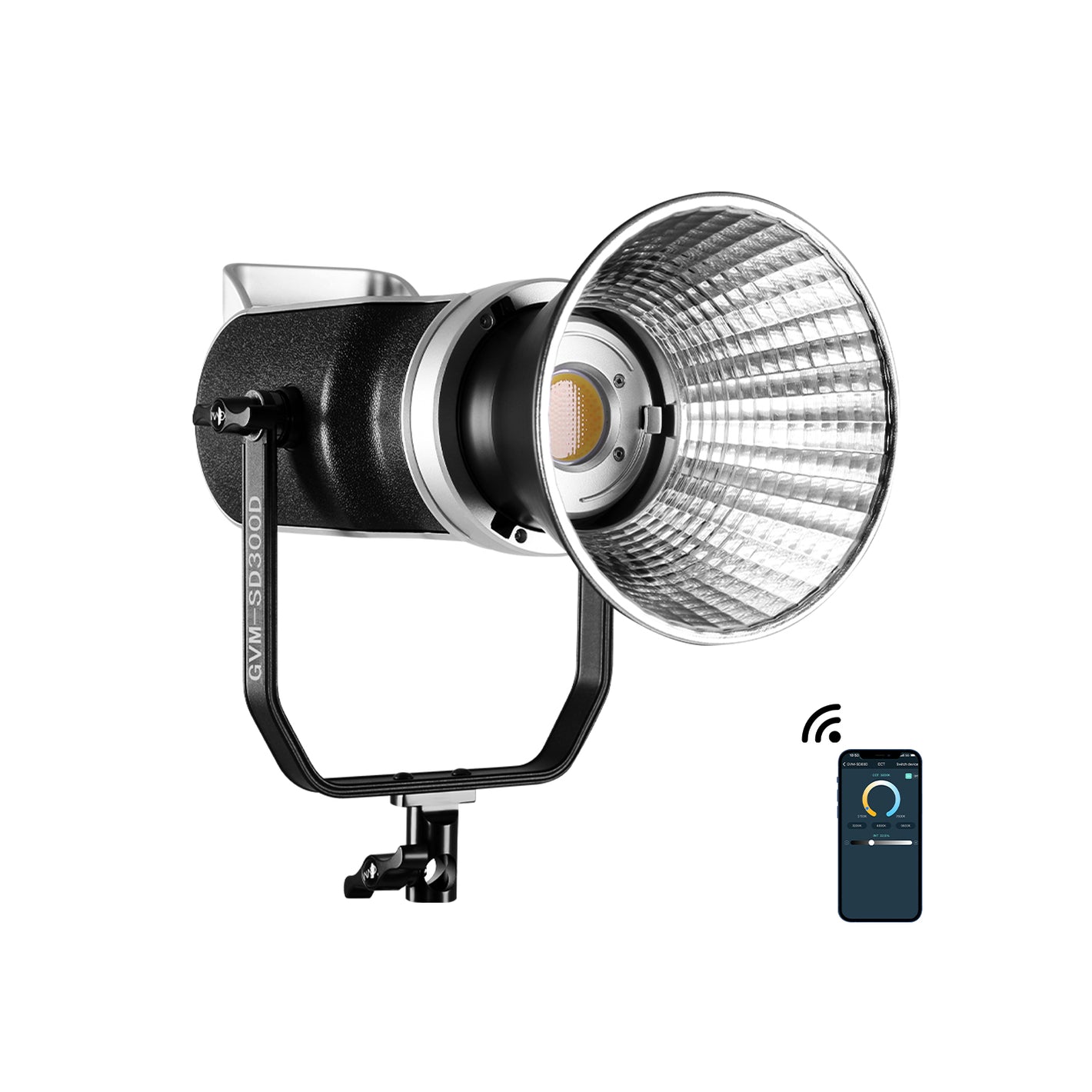 GVM-SD300D 300W Bi-Color LED Video Light High Power   LED Daylight - GVMLED