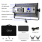 GVM 110S RGB Powerful Bi-color and RGB Video Panel Light - GVMLED
