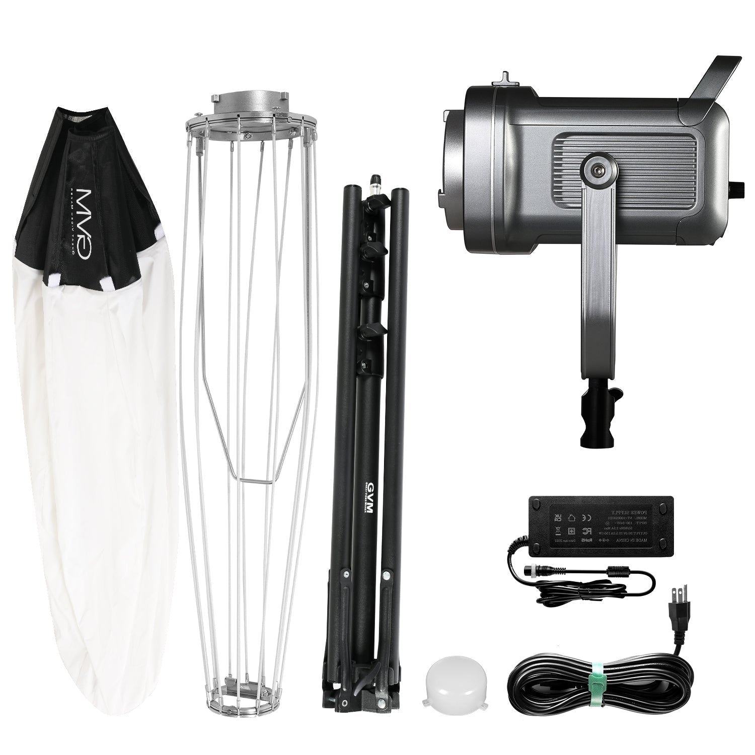 GVM 150W RGB/Bi-Color LED Video Light Kit with Lantern Softbox(Buy 1 G