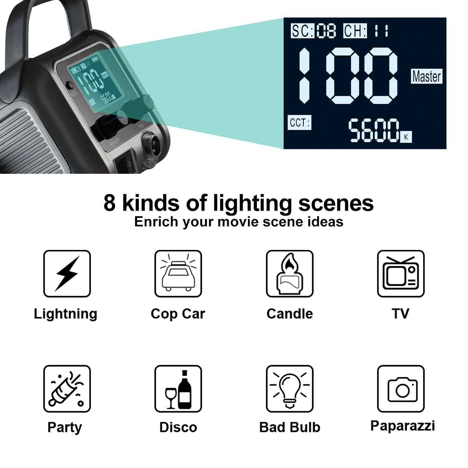 GVM 150W RGB/Bi-Color LED Video Light Kit with Lantern Softbox(BOGO) - GVMLED