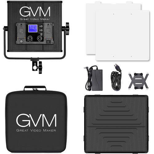GVM 50RS RGB LED Light Panel (BOGO) - GVMLED