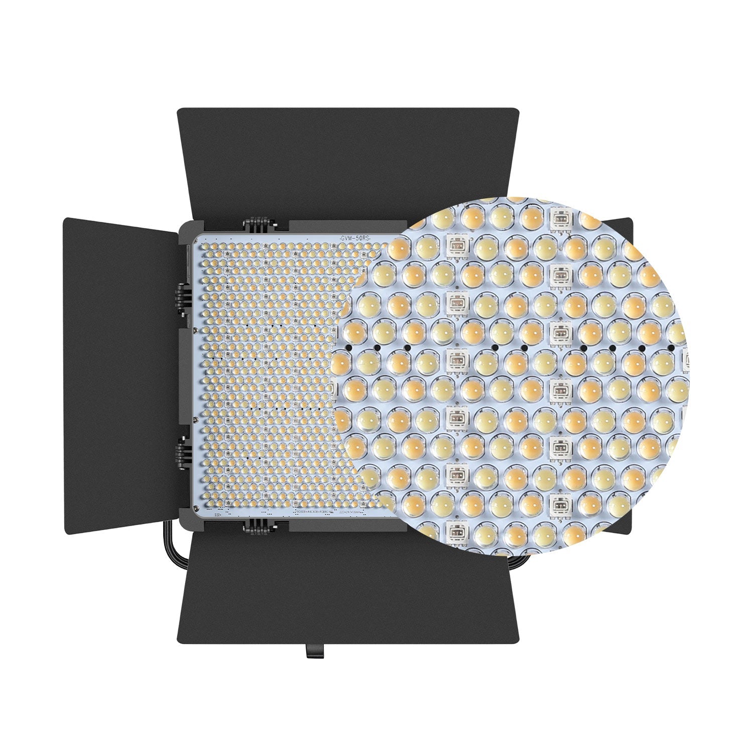 GVM-50W2 50W High Power Floodlight Bi-Color and High Power RGB Video Lighting - GVMLED