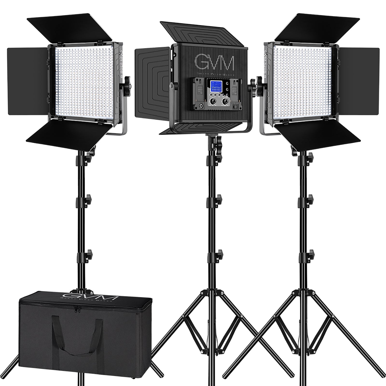 GVM-520S 30W High Beam High Brightness Bi-Color LED VIdeo Soft Light - GVMLED