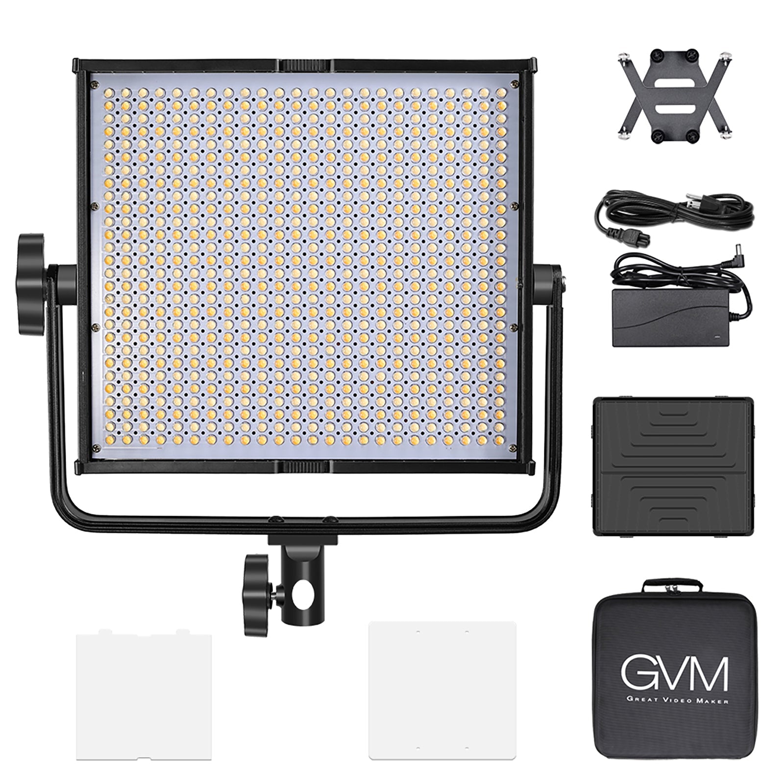 GVM-520S 30W High Beam High Brightness Bi-Color LED VIdeo Soft Light - GVMLED