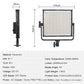 GVM-672S 40W High Beam High Brightness Bi-Color LED VIdeo Soft Light - GVMLED