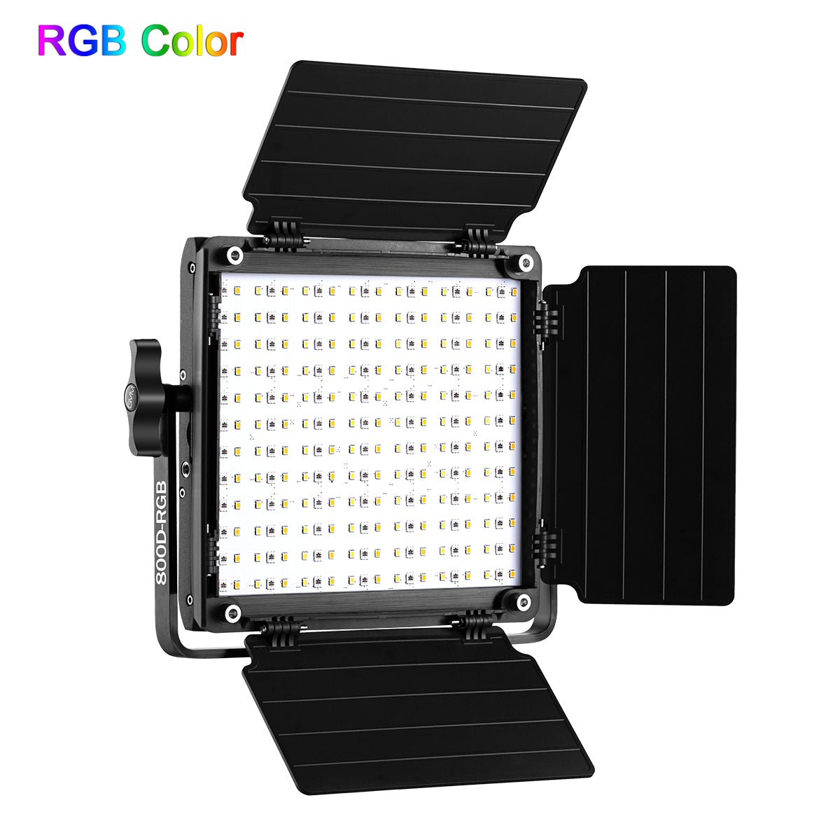 GVM-800D-II 40W Bi-color and RGB Video Panel Light(2-Light Kit)