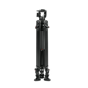 GVM Aluminum Camera Video Tripod DX16 with Fluid Head System - GVMLED