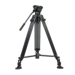 GVM Aluminum Camera Video Tripod DX16 with Fluid Head System - GVMLED